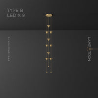 ROLAN COMBO Cascade lighting fixtures