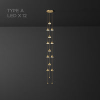 ROLAN COMBO Cascade lighting fixtures