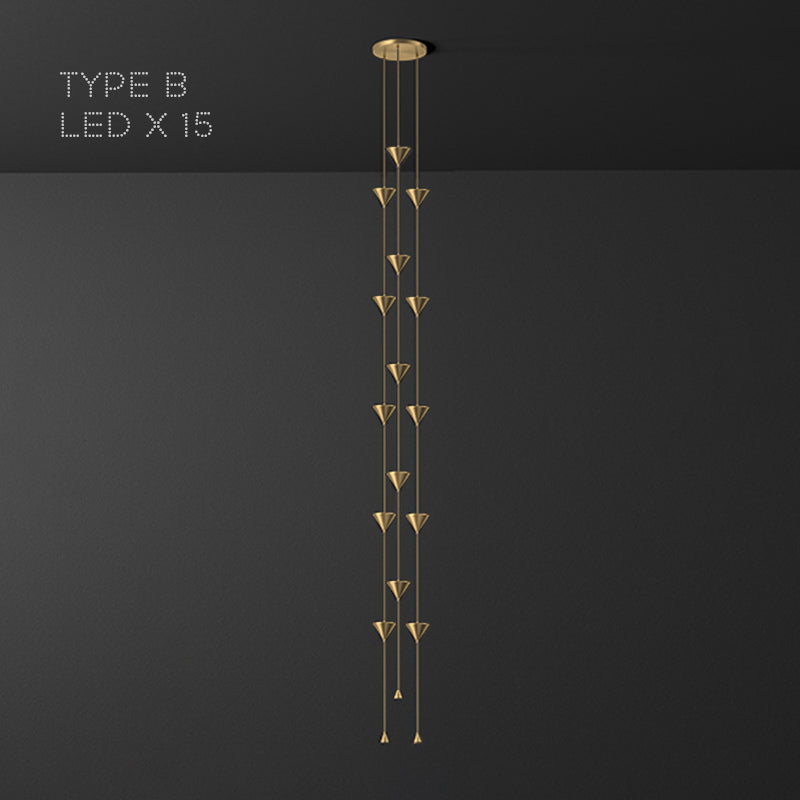 ROLAN COMBO Cascade lighting fixtures