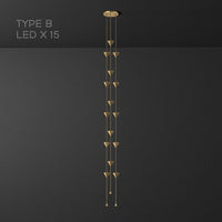 ROLAN COMBO Cascade lighting fixtures