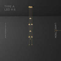 ROLAN COMBO Cascade lighting fixtures