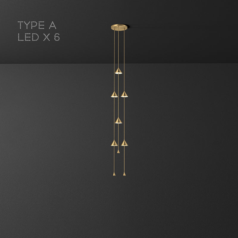 ROLAN COMBO Cascade lighting fixtures