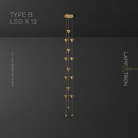 ROLAN COMBO Cascade lighting fixtures