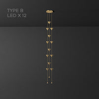 ROLAN COMBO Cascade lighting fixtures