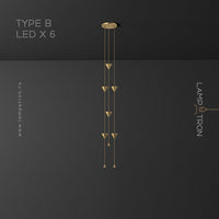 ROLAN COMBO Cascade lighting fixtures