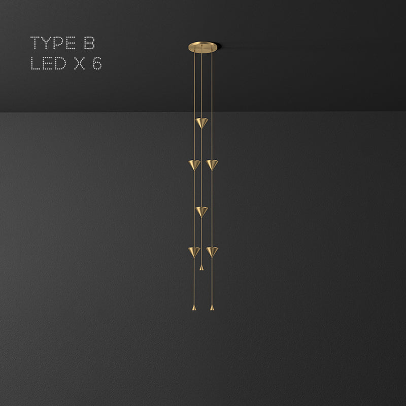 ROLAN COMBO Cascade lighting fixtures