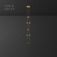 ROLAN COMBO Cascade lighting fixtures