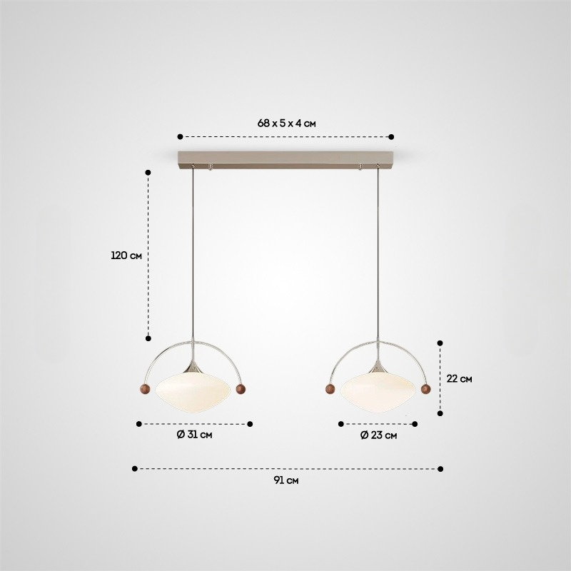 SANDER 1 Pendant light