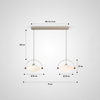 SANDER 1 Pendant light