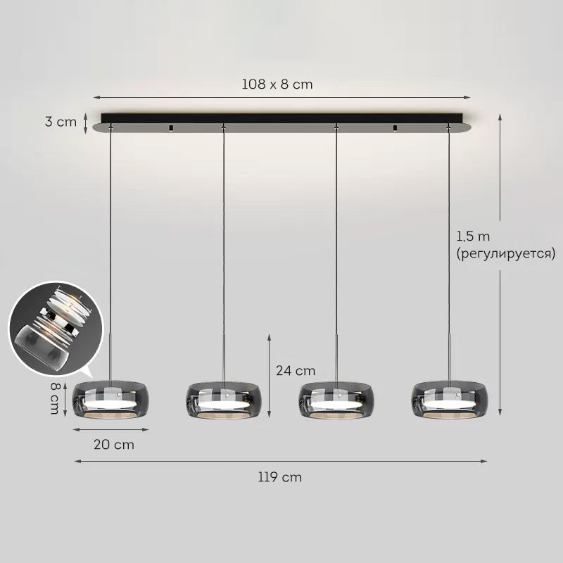 SCOTT ONE Pendant light