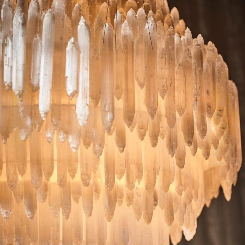 Selenite Chandelier