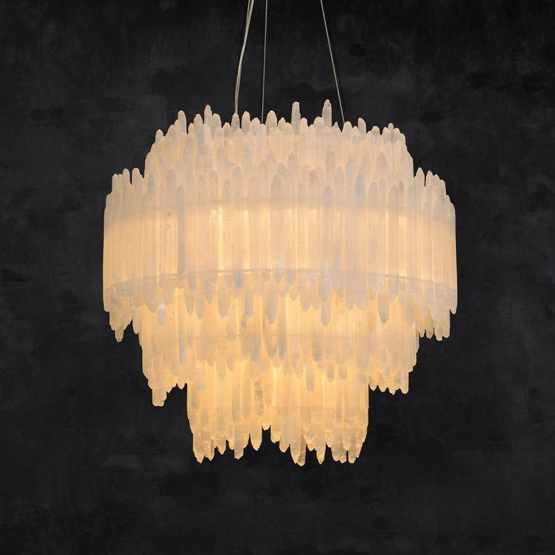 Selenite Chandelier