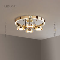 SELLIF GOLD Ceiling chandelier