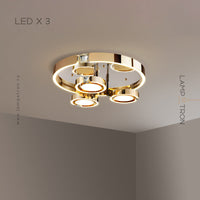 SELLIF GOLD Ceiling chandelier