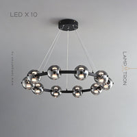 SEMUND B Ring lighting fixture