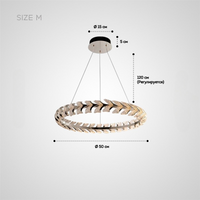 STAN RING Chandelier