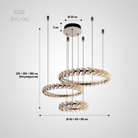 STAN RING Chandelier