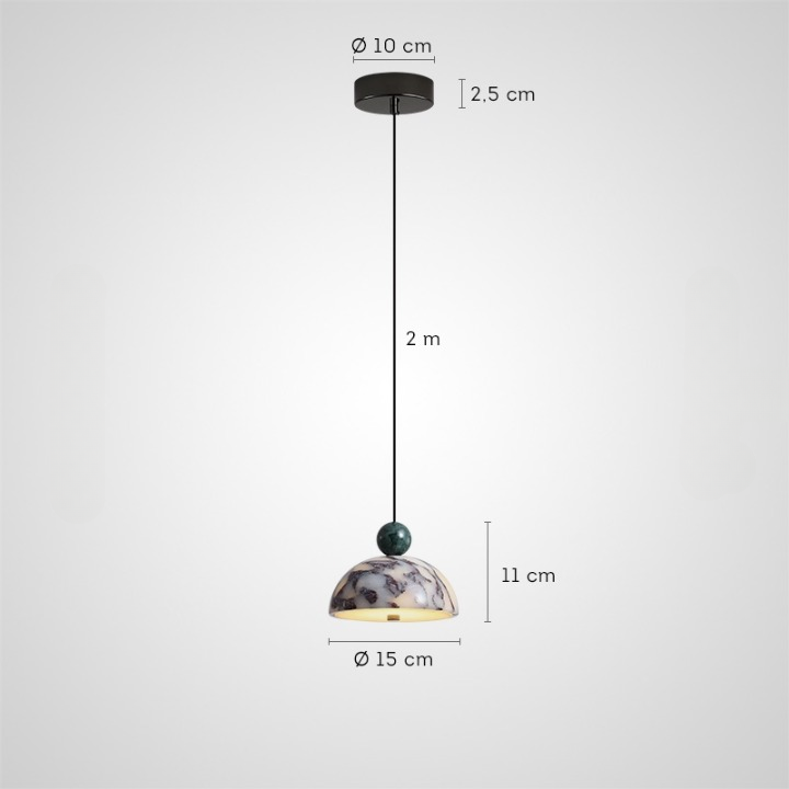 STENLY MARBLE Pendant Light