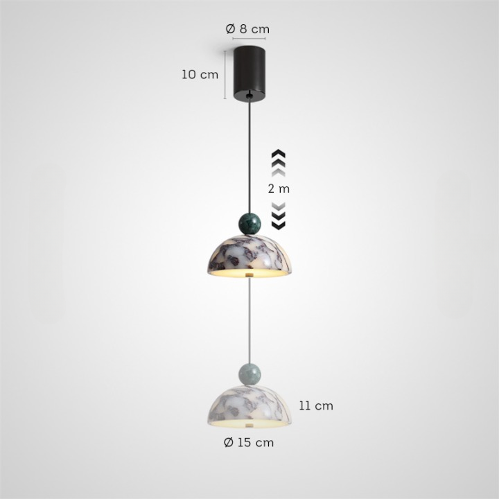 STENLY MARBLE Pendant Light