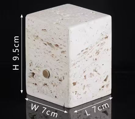 Travertine Table Lamp