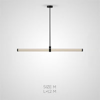 TEOFIL B Long lighting fixture