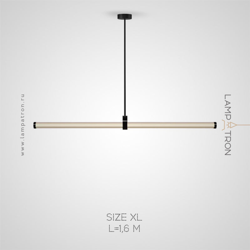 TEOFIL B Long lighting fixture