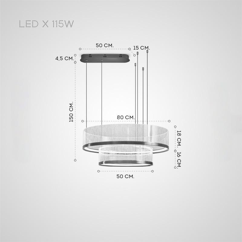 TOLETUS B Ring Lighting Fixture