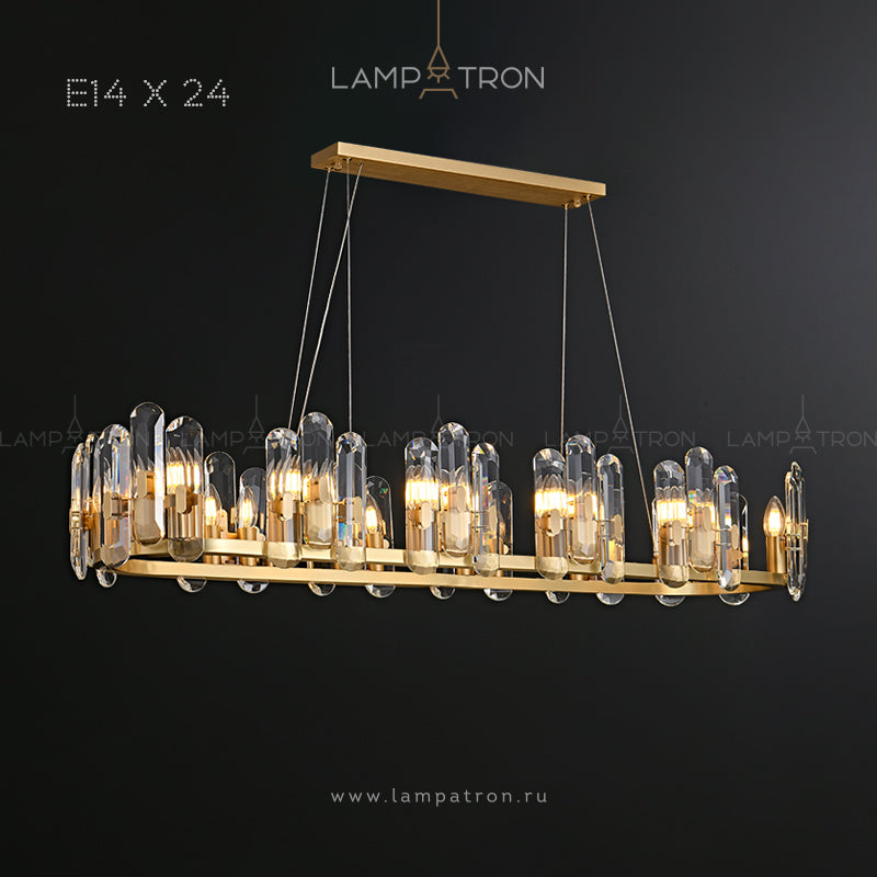 WALLACE LONG Long lighting fixture