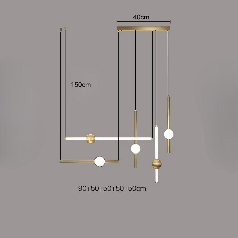 WAND COMBO Pendant light