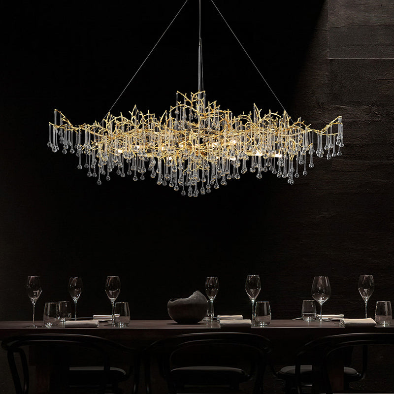 WATERDROPS WIDE Chandelier