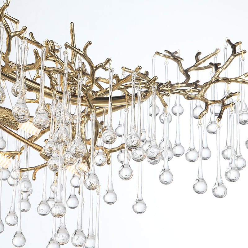 WATERDROPS WIDE Chandelier