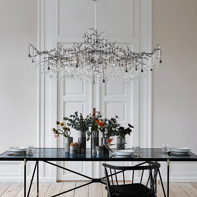 WATERDROPS WIDE Chandelier