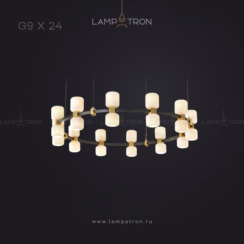 WENDEL Ring lighting fixture