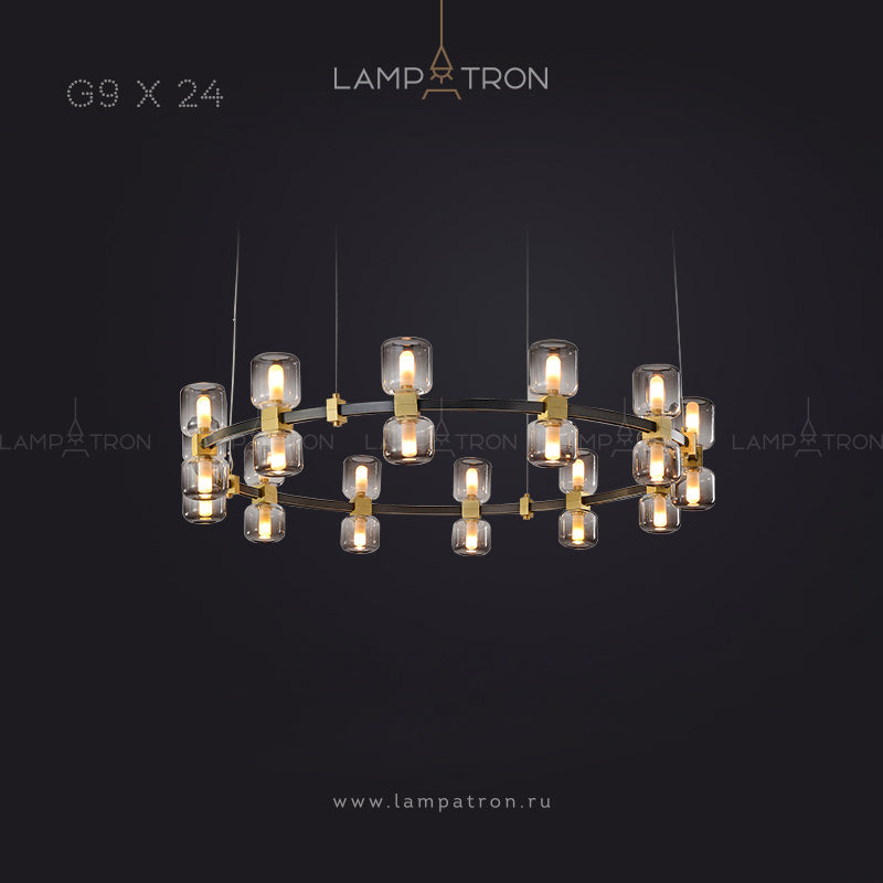 WENDEL Ring lighting fixture