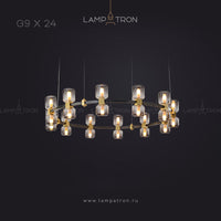 WENDEL Ring lighting fixture