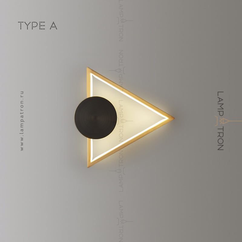 WOLKE WIDE Wall light fixture