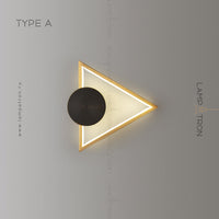 WOLKE WIDE Wall light fixture