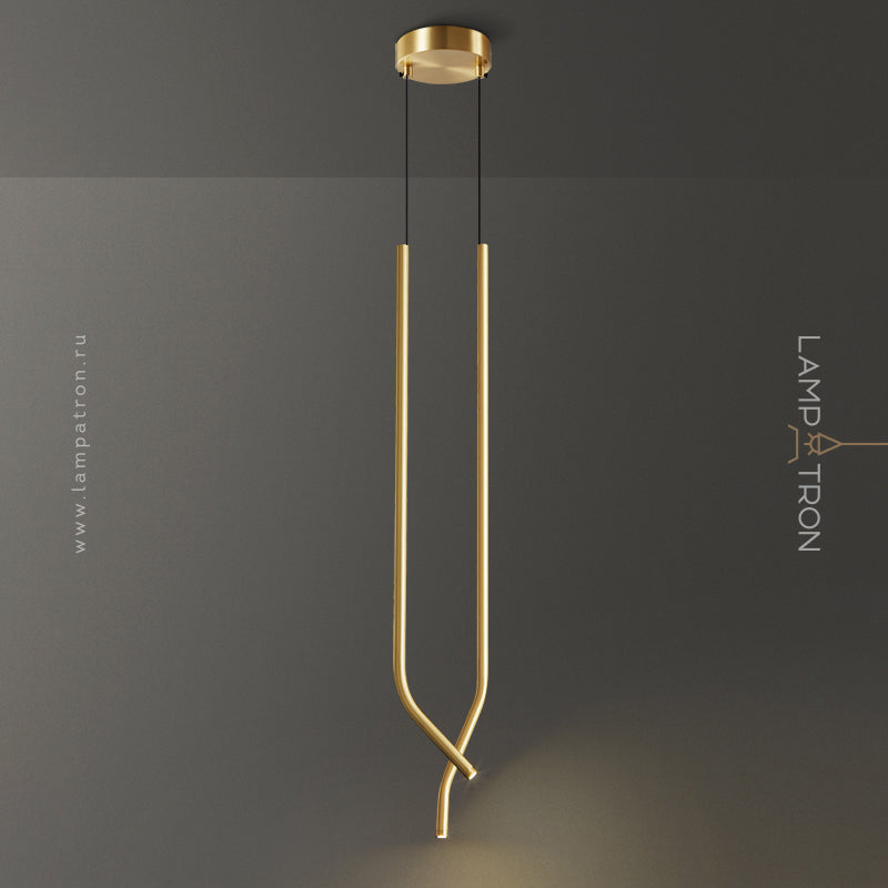 ZAKRIS DUO Cascade lighting fixtures