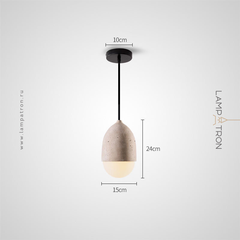 ZHEL STONE Pendant light