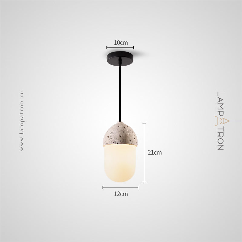 ZHEL STONE Pendant light