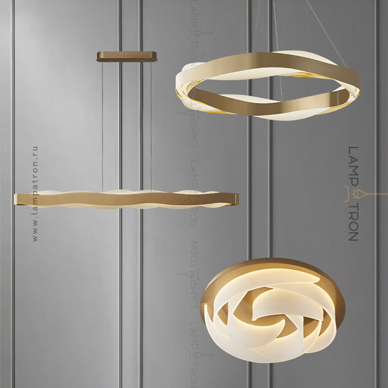 MALIKA LONG Long lighting fixture