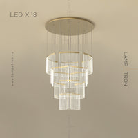 AKSELINE Cascade lighting fixtures