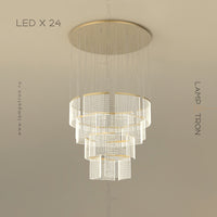 AKSELINE Cascade lighting fixtures