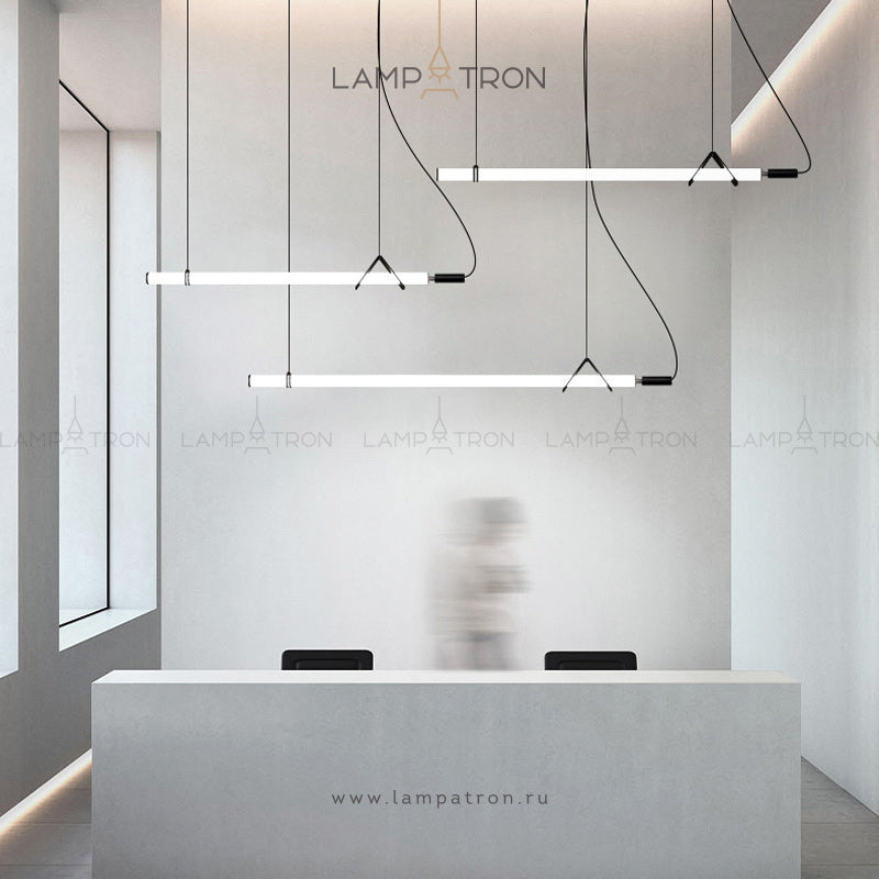 DELIA L Long lighting fixture