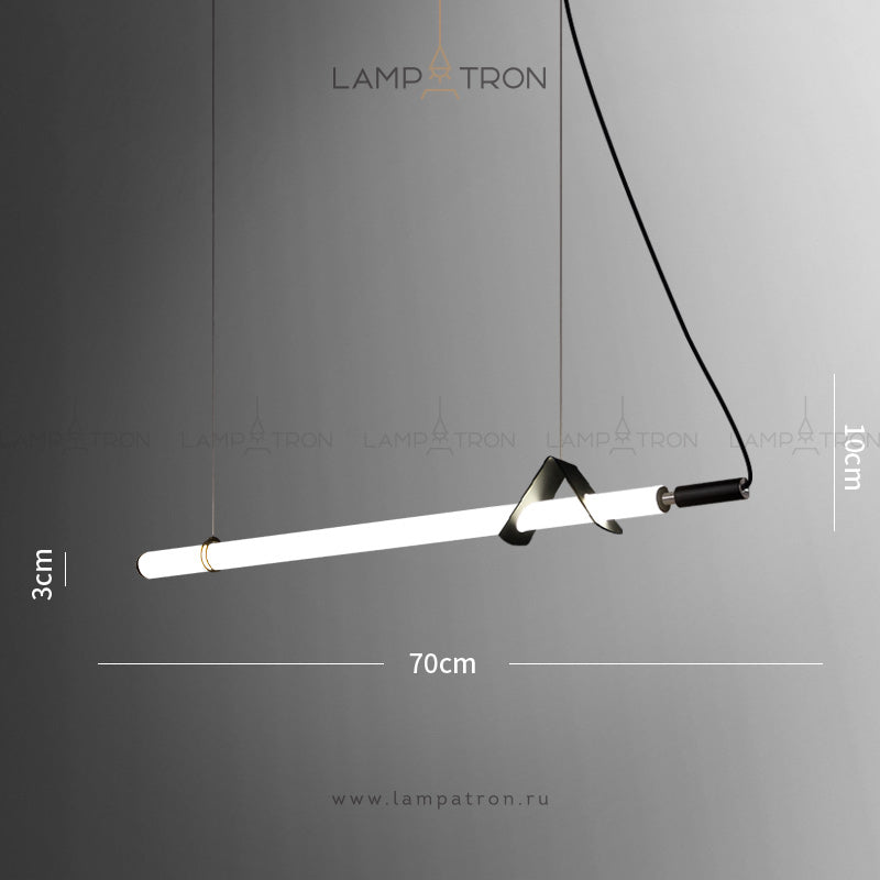 DELIA L Long lighting fixture