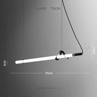 DELIA L Long lighting fixture