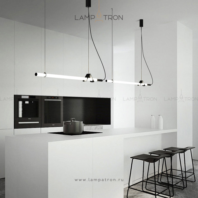 DELIA L Long lighting fixture