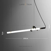 DELIA L Long lighting fixture