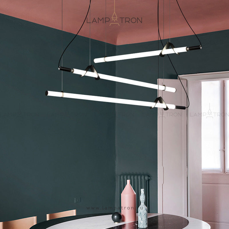 DELIA L Long lighting fixture