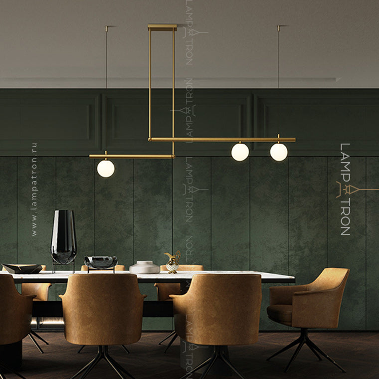 BARRA Long lighting fixture